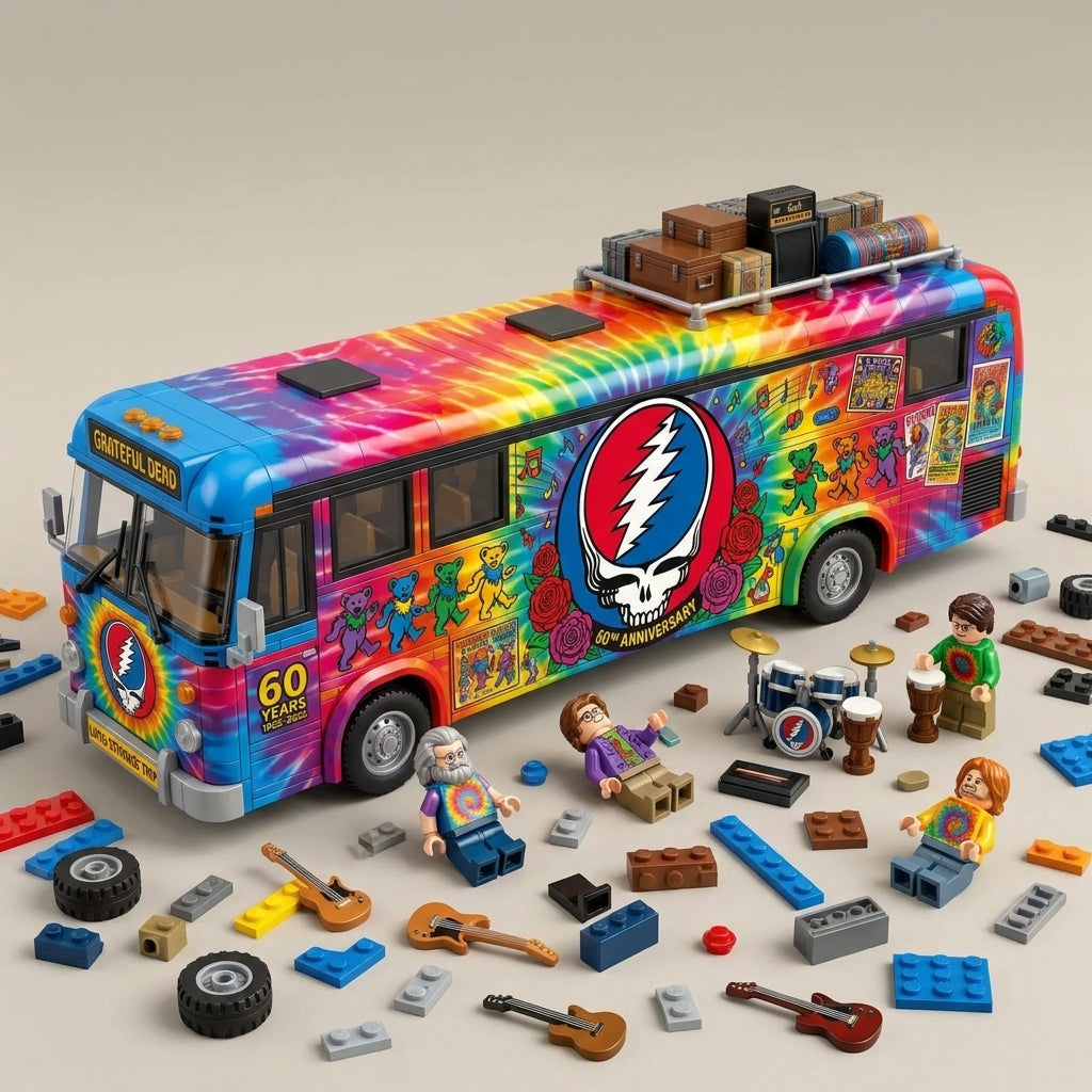 Grateful Dead 60th Anniversary Collector Building Set
