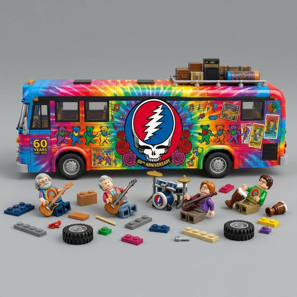Grateful Dead 60th Anniversary Collector Building Set