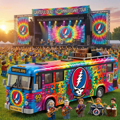 Grateful Dead 60th Anniversary Collector Building Set